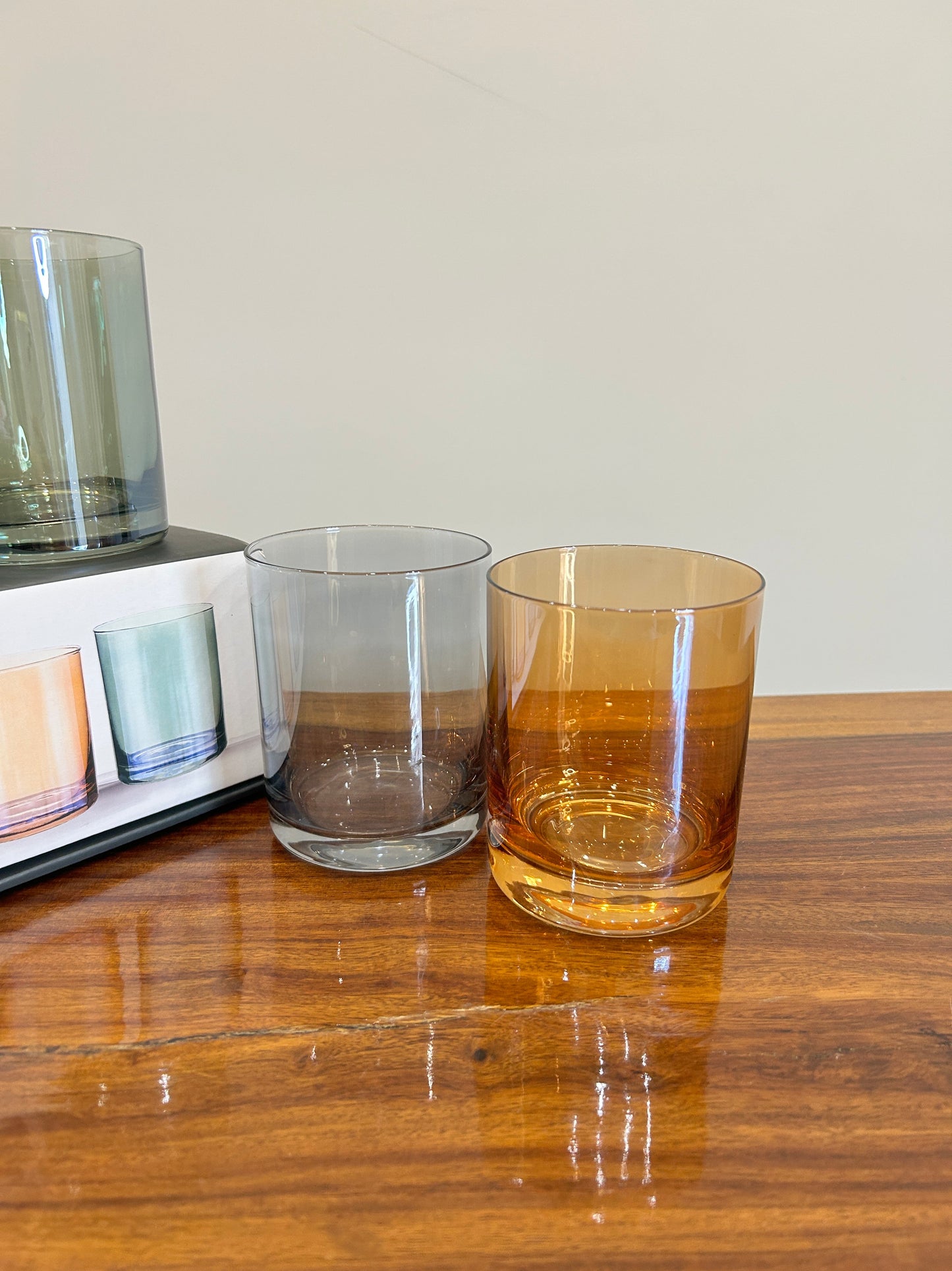Danny Home Multicolour Glass 4Pcs (410ml)