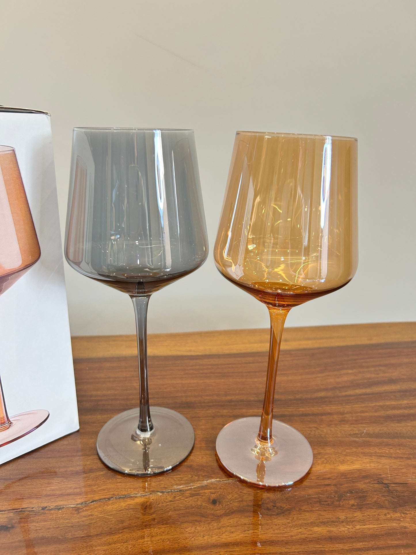 Danny Home Multicolour Wine Glass 4Pcs (450ml)