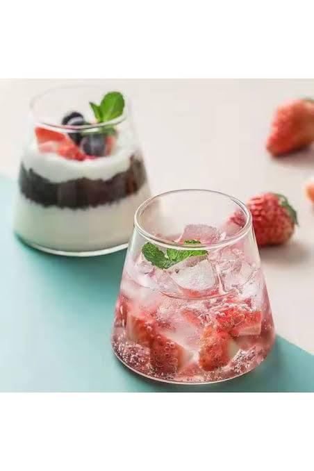 Elegant Dessert Glass Cup