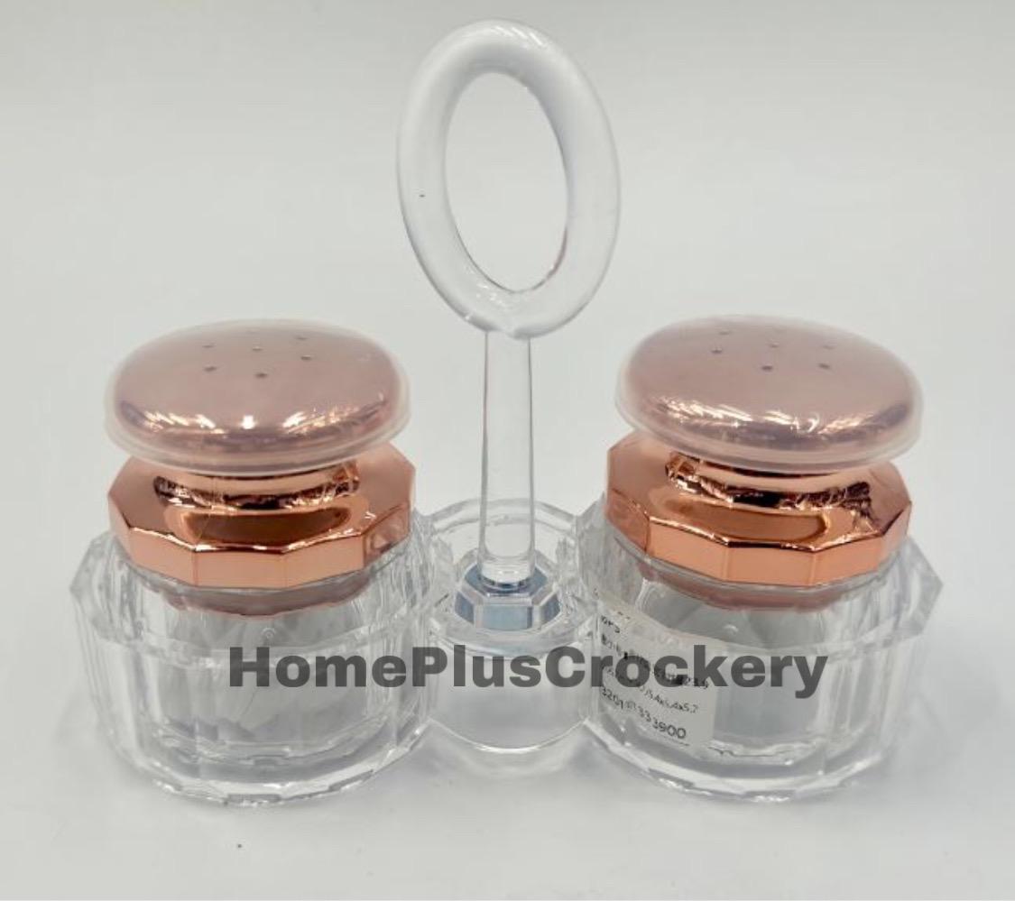 Salt & Pepper Bottles - 2 Piece Set