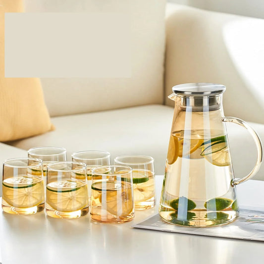 High Borosilicate Glass Water Set