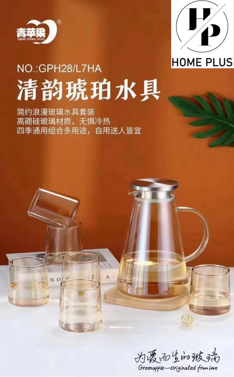 High Borosilicate Glass Water Set