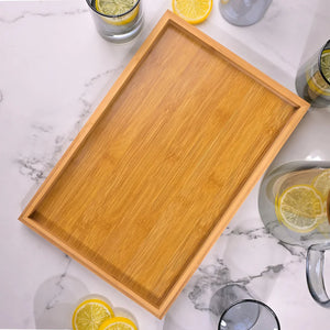 Echou 8-Pieces Pitcher & Glass Set with Bamboo Tray