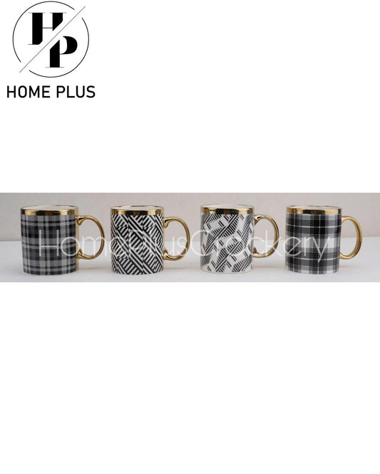 Golden Mug Pack of 4