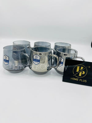 Glass Mugs-Pack of 6