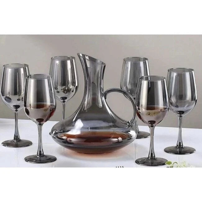 European Style Glass Decanter Set