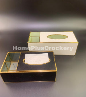 Glass Tissue Box