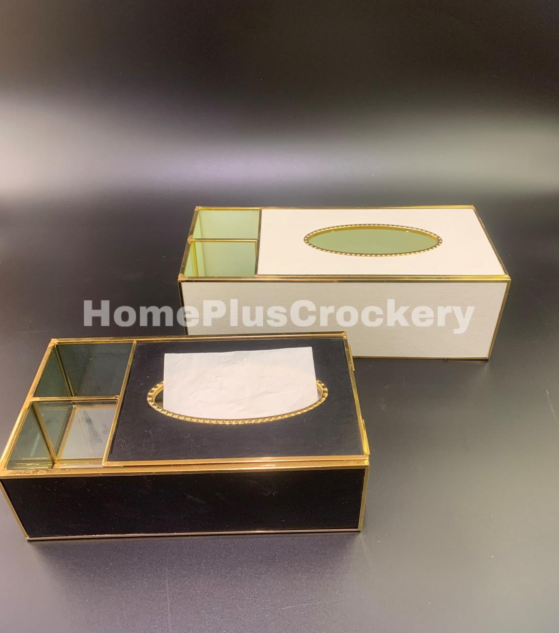 Glass Tissue Box