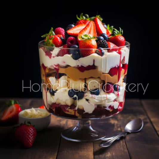 Glass Triffle Bowl