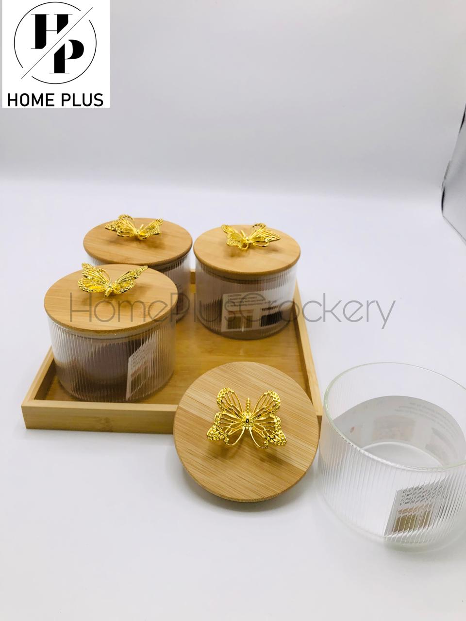 Glass Dry Fruit Jars