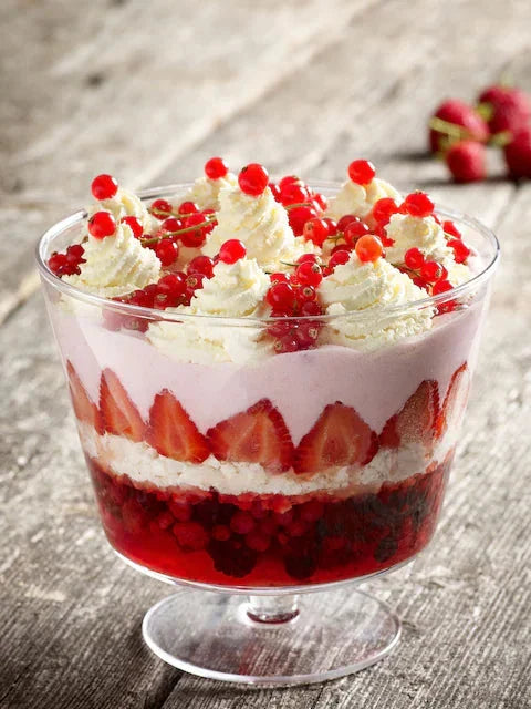 Glass Trifle Bowl