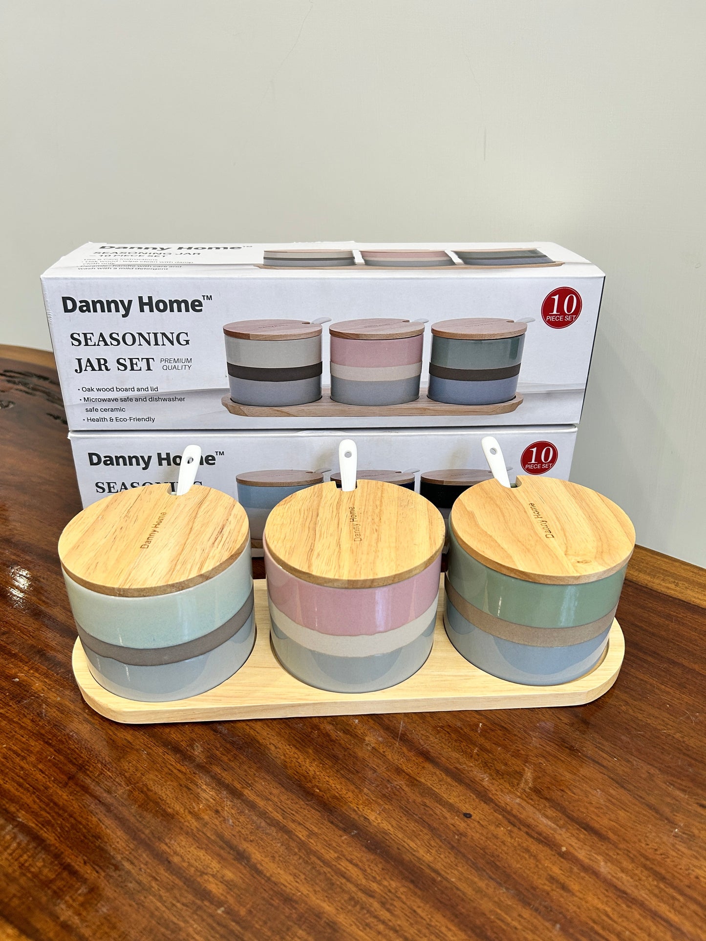 Danny Home Seasoning Jar Set 3Pcs