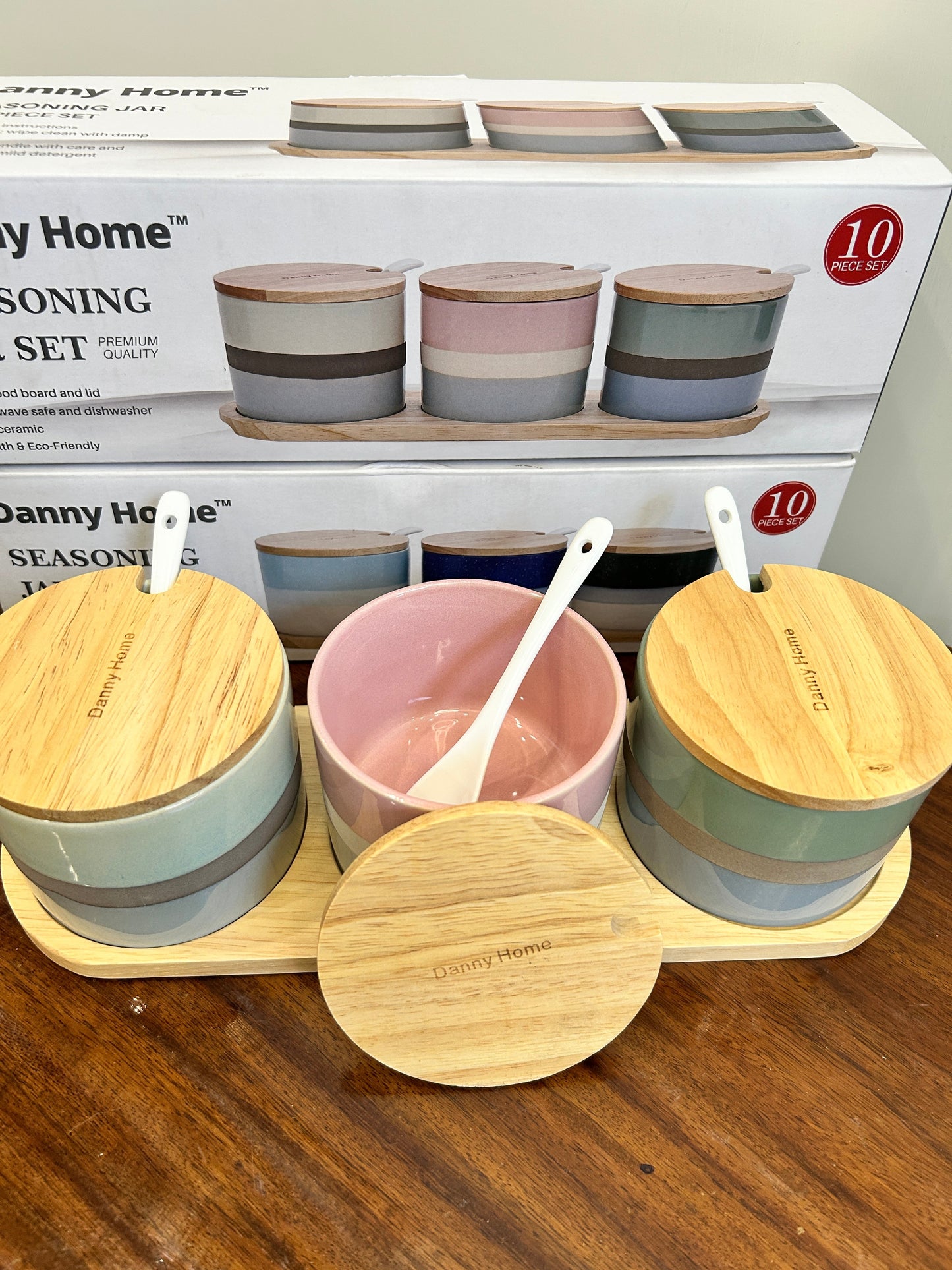 Danny Home Seasoning Jar Set 3Pcs