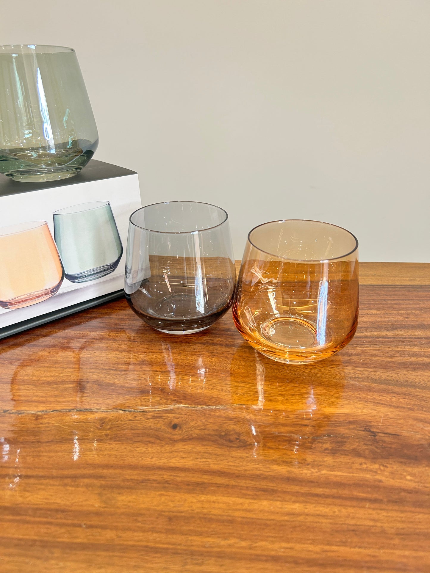 Danny Home Multicolour Glass 4Pcs (360ml)