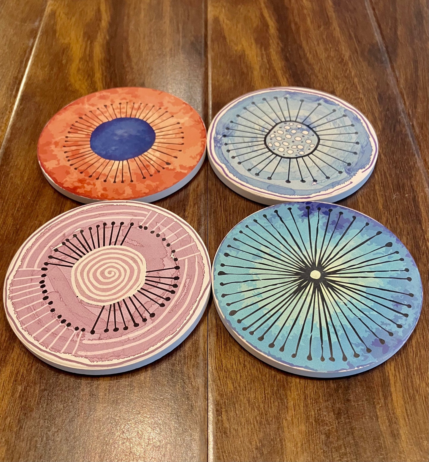 Danny Home Ceramic Cup Coaster 1Pcs