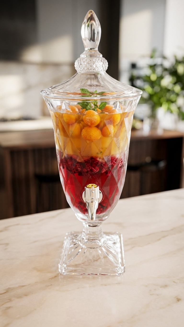 Crystal Diamond Glass Dispenser