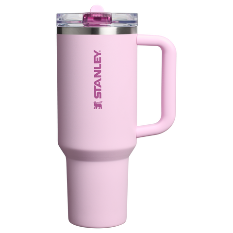 The Quencher ProTour Flip Straw Tumbler | 40 OZ - Cherry Blossom