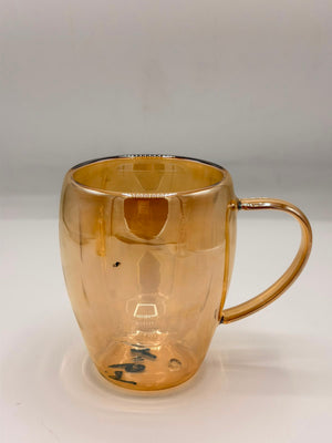Double Wall Glass Mug – Insulated Tea & Coffee Mug