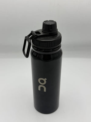 On Insulated Steel Water Bottle – Black & White (700ml)