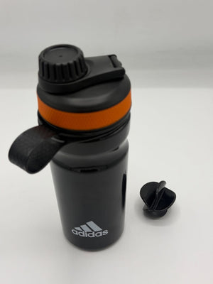 Adidas Sports Water Bottle with Carabiner Clip