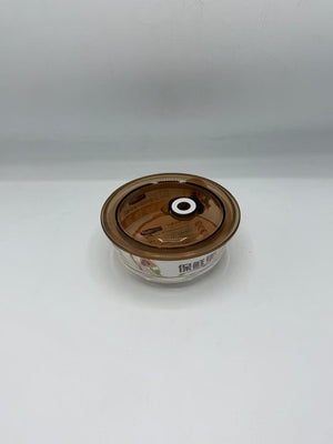 2Pcs Microwave Steam Container - Glass Food Storage with Vent Lid