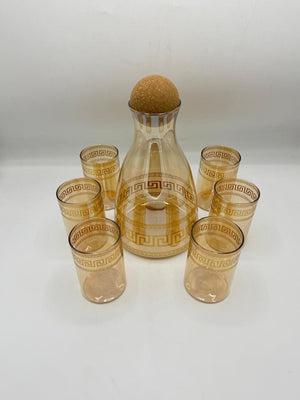 Grecian Cork Carafe Set