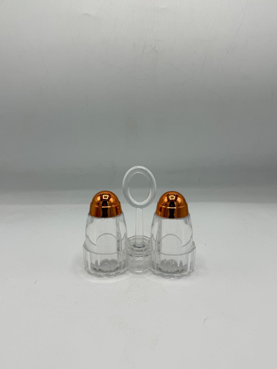 Dome-Top Glass Salt & Pepper Shaker Set