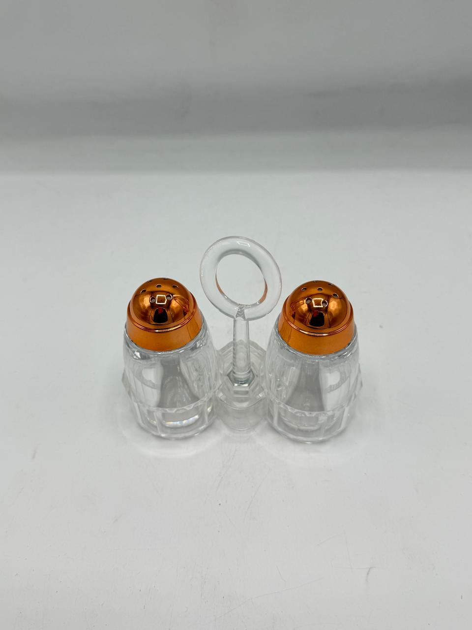 Dome-Top Glass Salt & Pepper Shaker Set