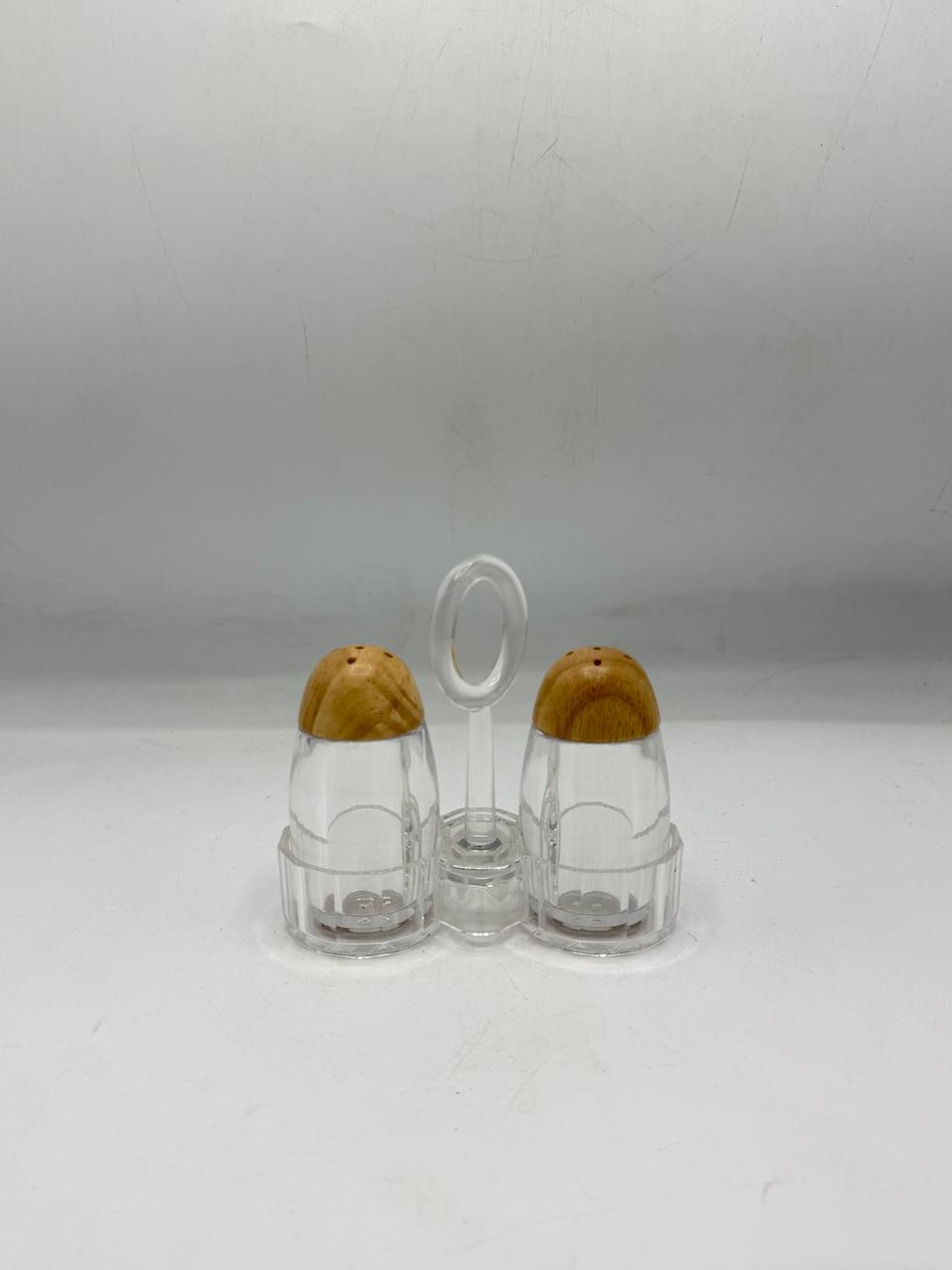 Dome-Top Glass Salt & Pepper Shaker Set