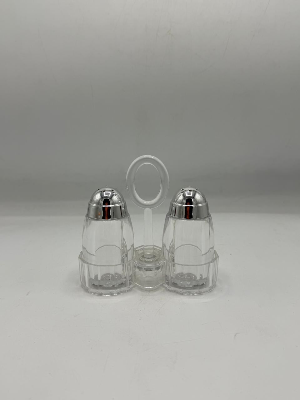 Dome-Top Glass Salt & Pepper Shaker Set