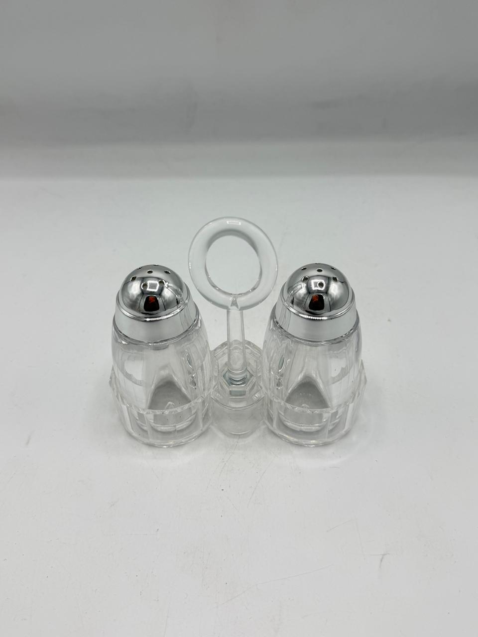 Dome-Top Glass Salt & Pepper Shaker Set