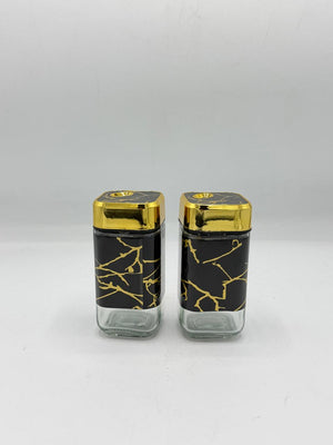 Sugar Pot & Pepper Bottles - 2 Piece Set