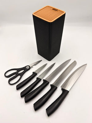 6-Piece Knife Set with Block Stand