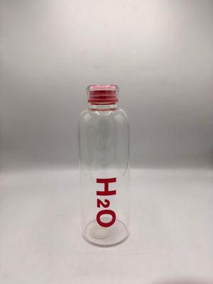 H2O Glass Water Bottle