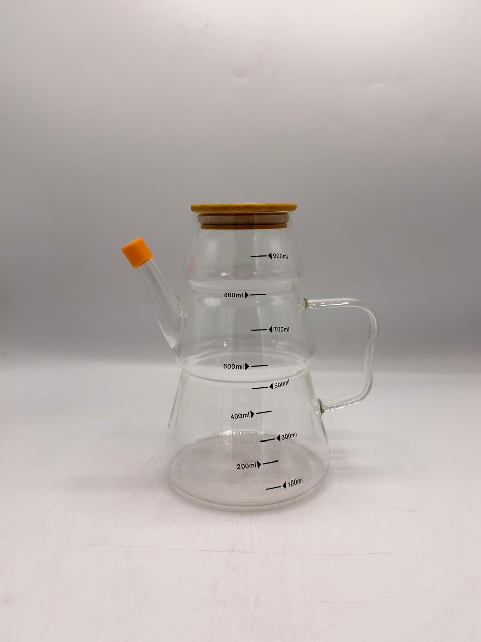 Tiered Glass Oil Dispenser