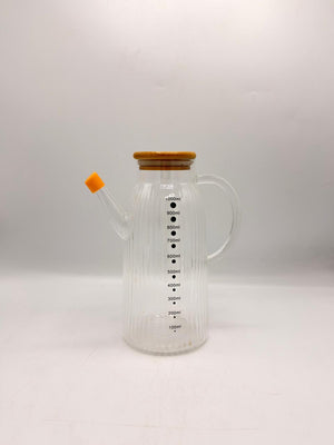Ribbed Glass Oil Dispenser