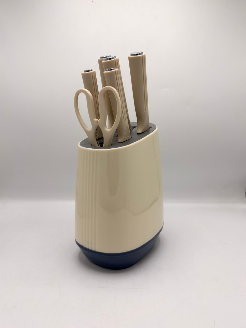 7-Piece Knife Set with Block