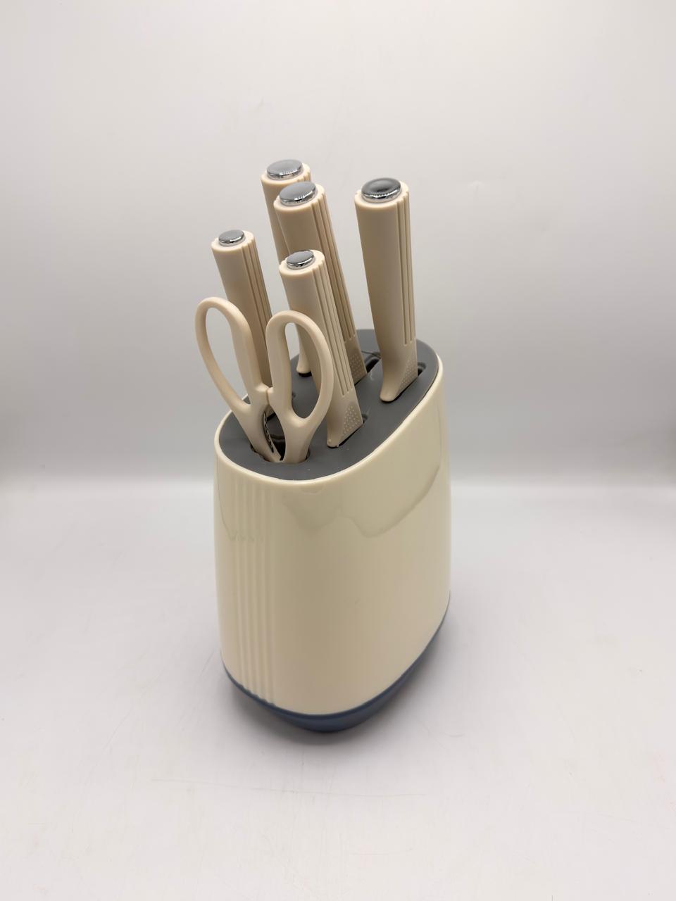 7-Piece Knife Set with Block