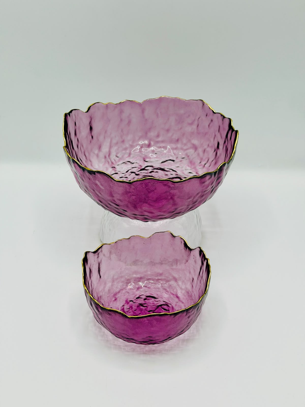 Royal Hammered Glass 7-Piece Bowl Set