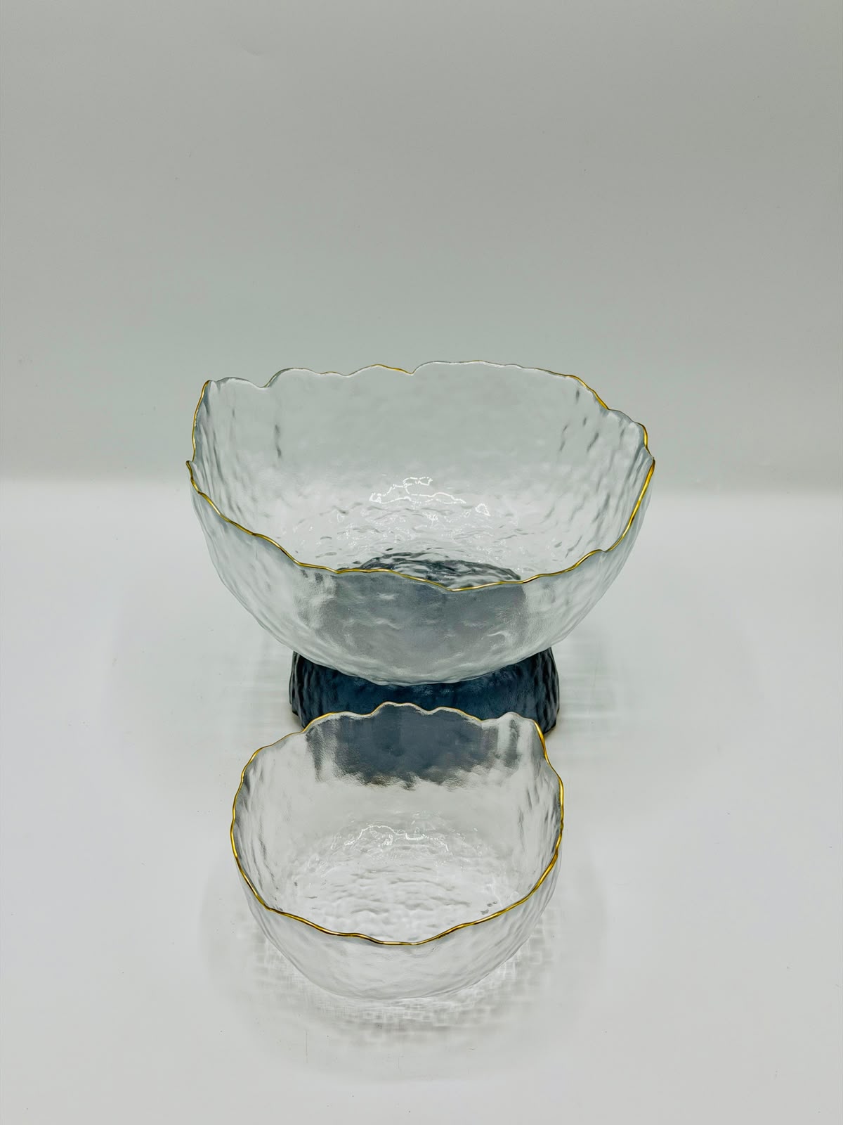Royal Hammered Glass 7-Piece Bowl Set