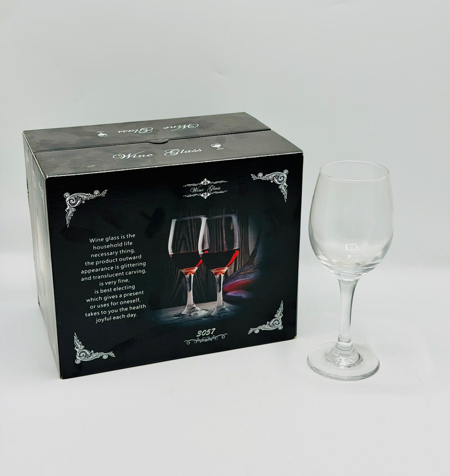 Crystal Glow 12-Piece Wine Glass Set