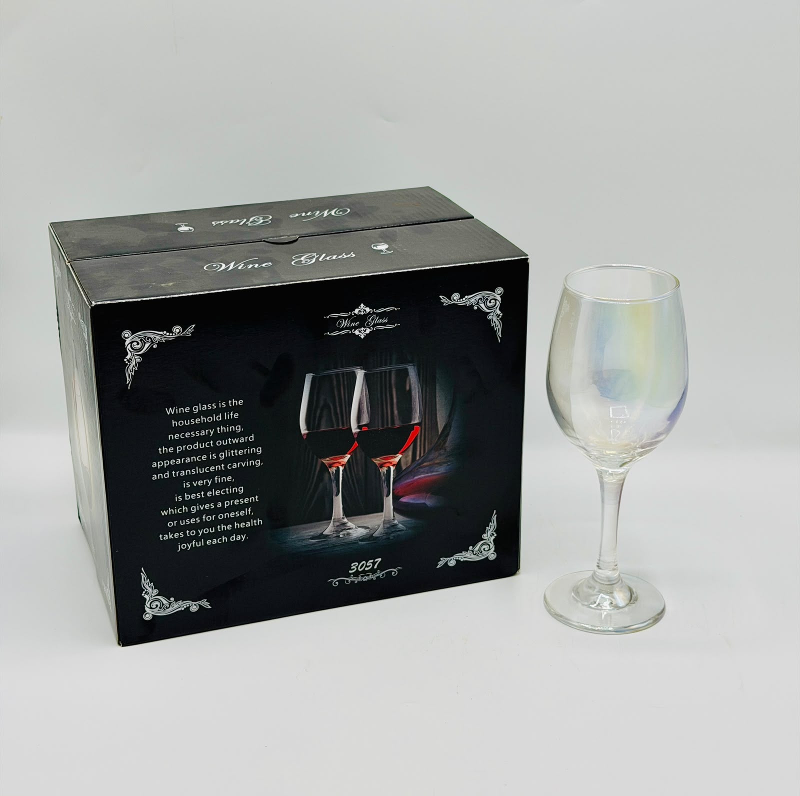 Crystal Glow 12-Piece Wine Glass Set