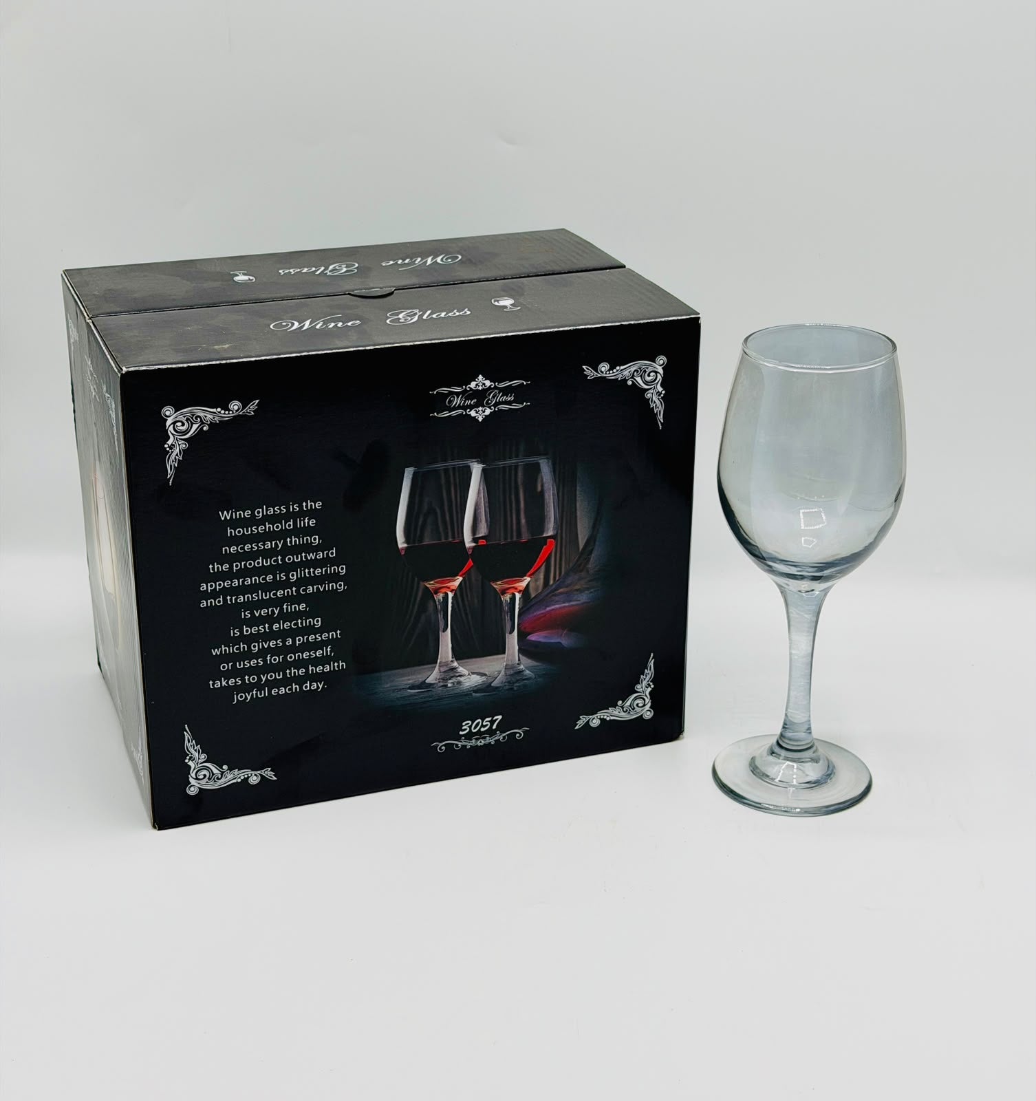 Crystal Glow 12-Piece Wine Glass Set