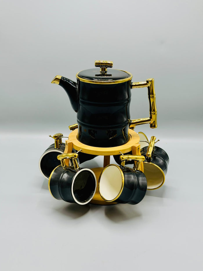 Bamboo Luxe 9-Piece Tea Set