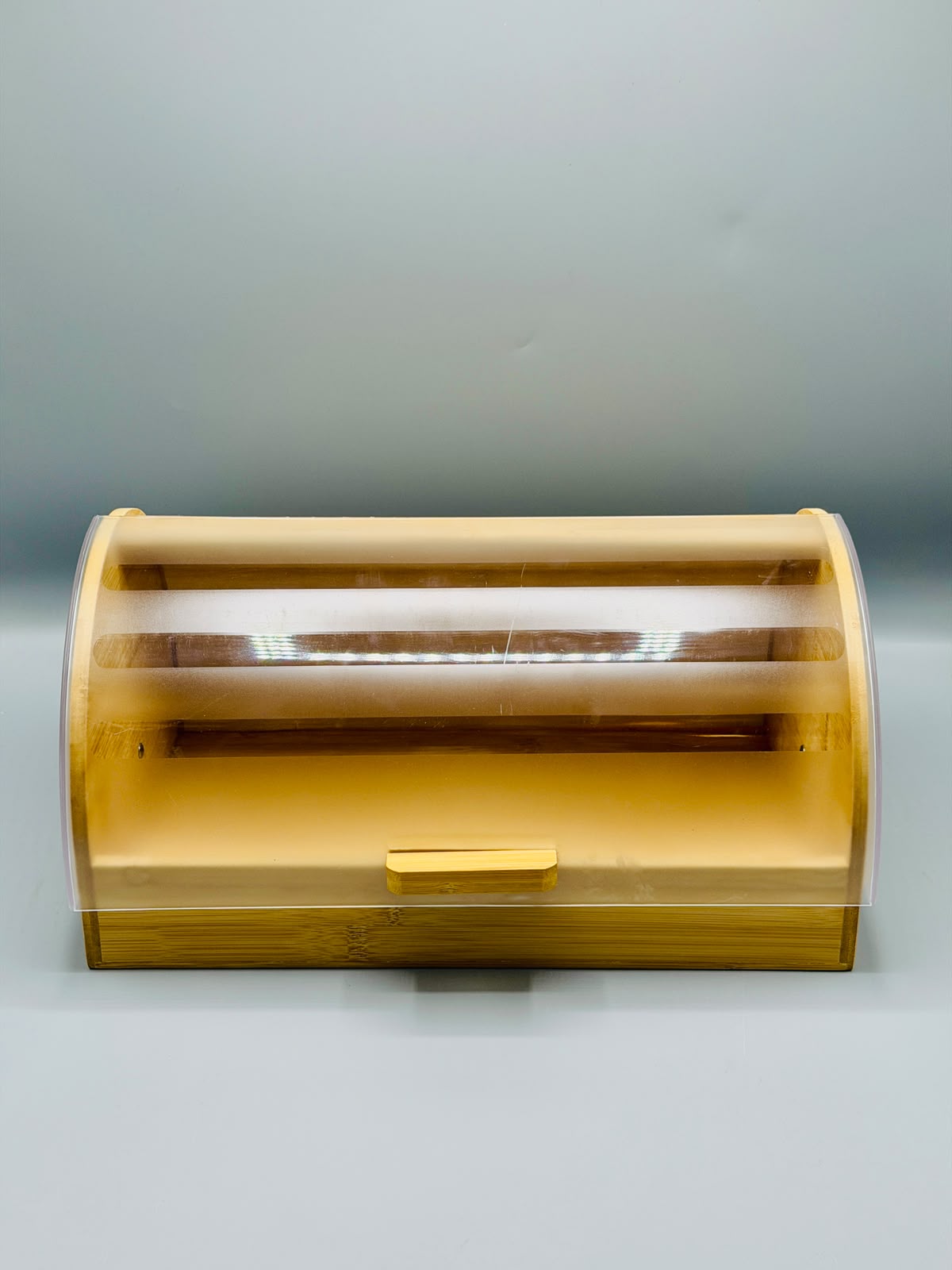 Bamboo Roll-Top Bread Box
