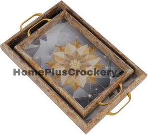 Fibre Tray 2-Pcs Set