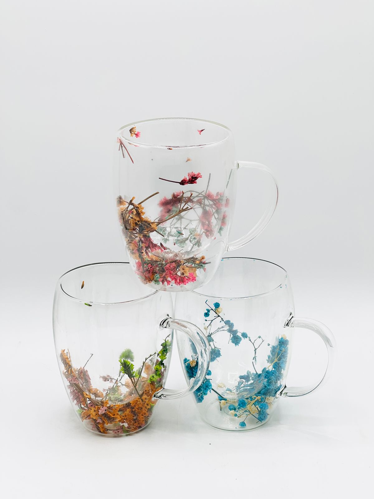 Double Wall Trendy Mug 350ml(Mix Designs)