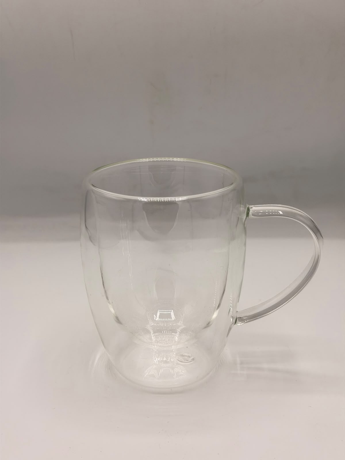 Double Wall Glass Mug 350ML – Heat Resistant Tea & Coffee Cup