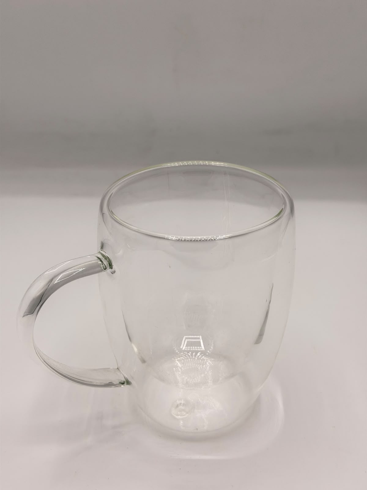 Double Wall Glass Mug 350ML – Heat Resistant Tea & Coffee Cup