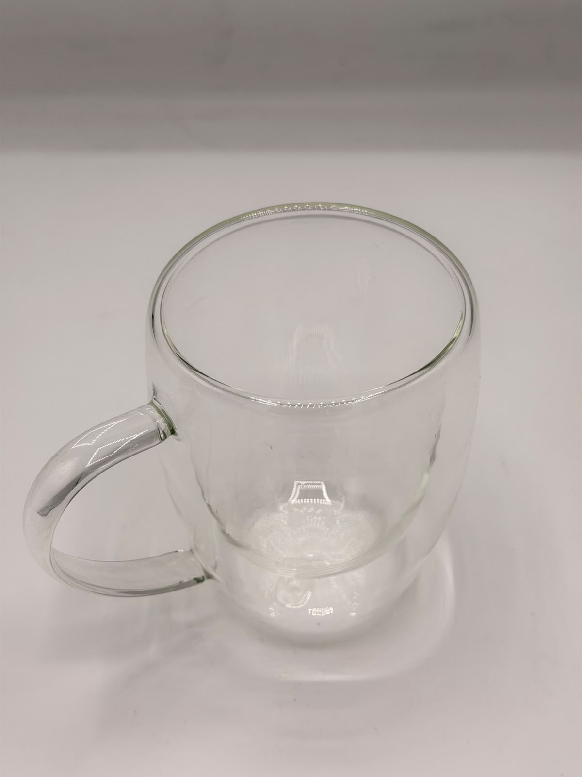 Double Wall Glass Mug 350ML – Heat Resistant Tea & Coffee Cup